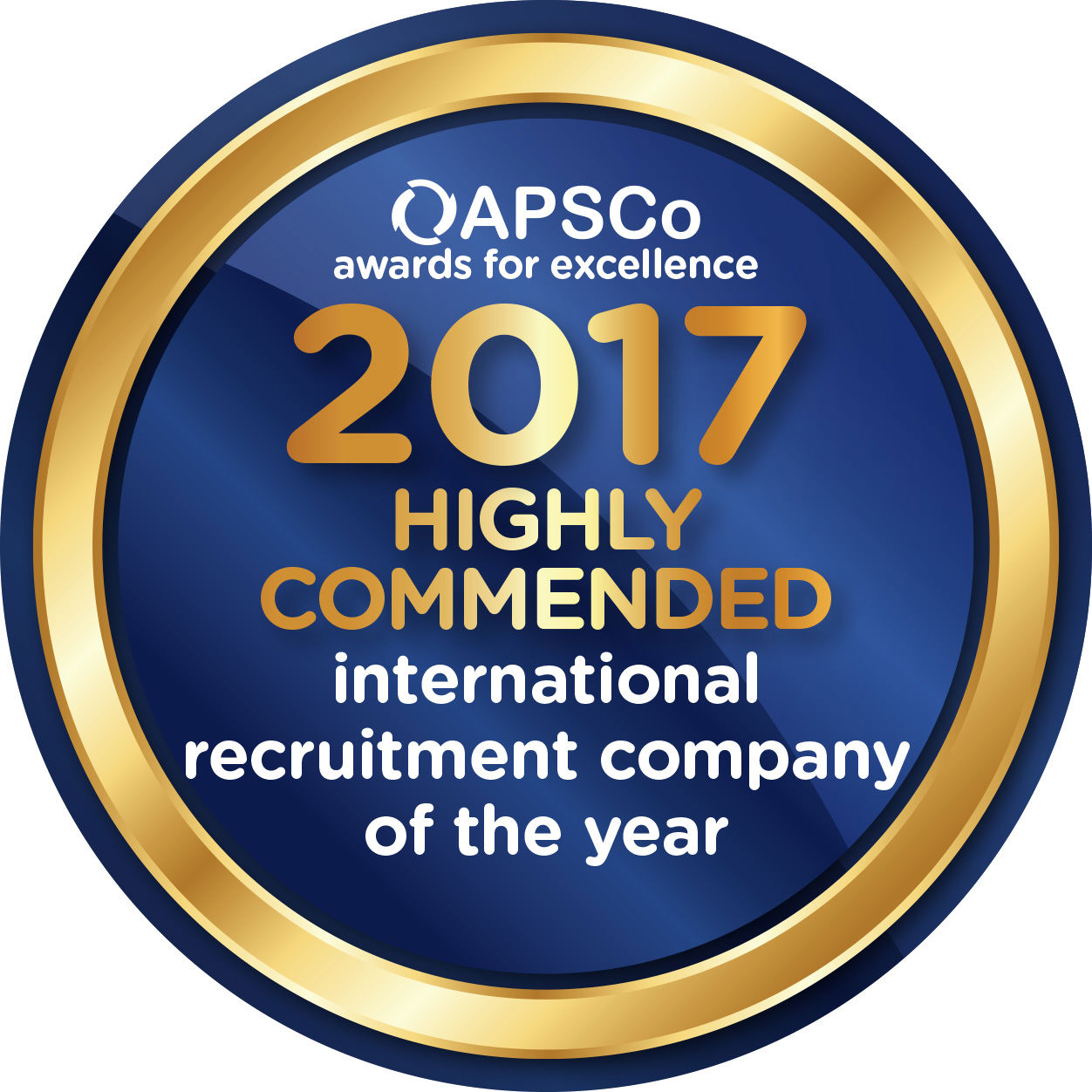 APSCo 2017 Highly Commended