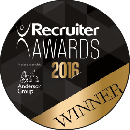 Recruiter Award 2016 Winner