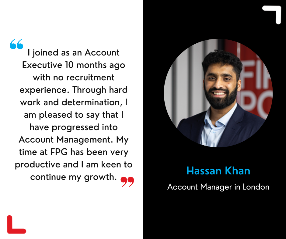 Hassan Khan Career at First Point Group