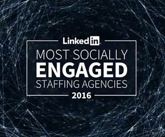 LinkedIn Most Socially Engaged Award
