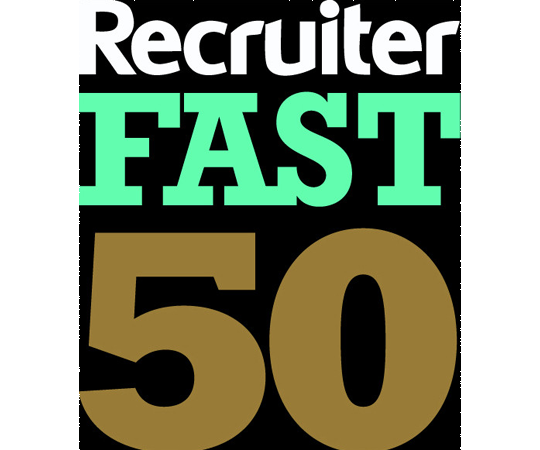 Recruiter Fast 50 award